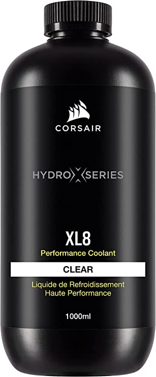 CORSAIR Hydro X Series, XL8, Performance Coolant, 1L, Clear