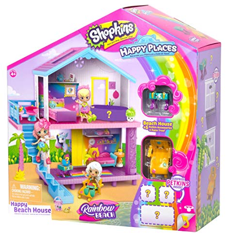 Shopkins Happy Places Rainbow Beach House Playset