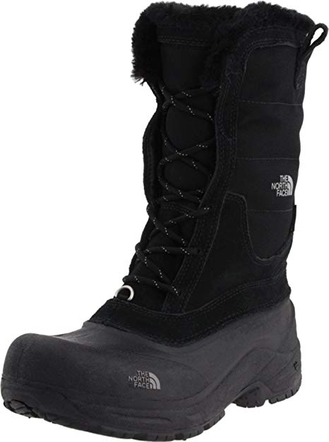 THE NORTH FACE Shellista Lace-Up Insulated Boot (Toddler), Black/Foil Grey,10 M US