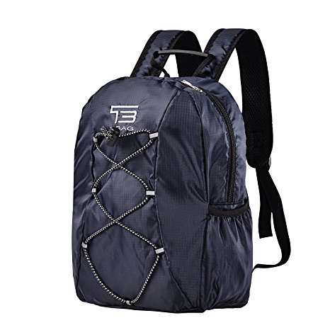 TIBAG 30L/35L Water Resistant Lightweight Packable Foldable Hiking Camping Daypack Backpack