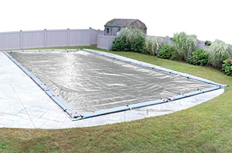 Robelle 552040R-ROB Dura-Guard Winter In-Ground Pool Cover, 20 x 40-ft, 03 Silver