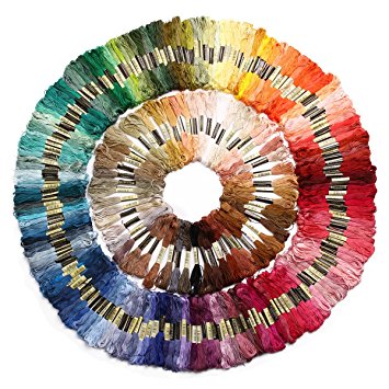 250 Skeins Stranded Deal CXC 100% Cotton Embroidery Thread Cross Floss Sewing