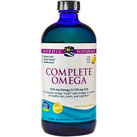 Nordic Naturals - Complete Omega, Supports Healthy Skin, Joints, and Cognition, 16 Ounces