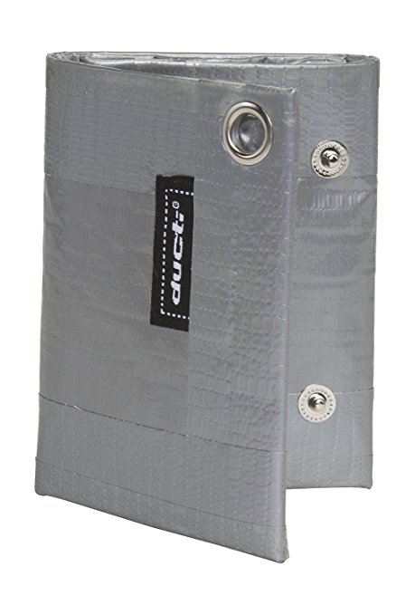 Ducti Triplett Silver Super Duct Tape Trifold Wallet