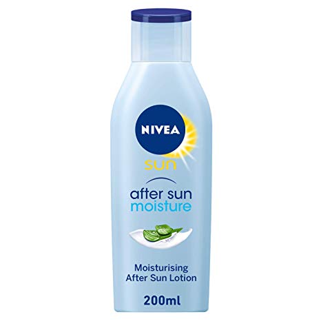 Nivea Sun Moisturising After Sun Lotion With Aloe Vera Silky Skin Feeling 200ml