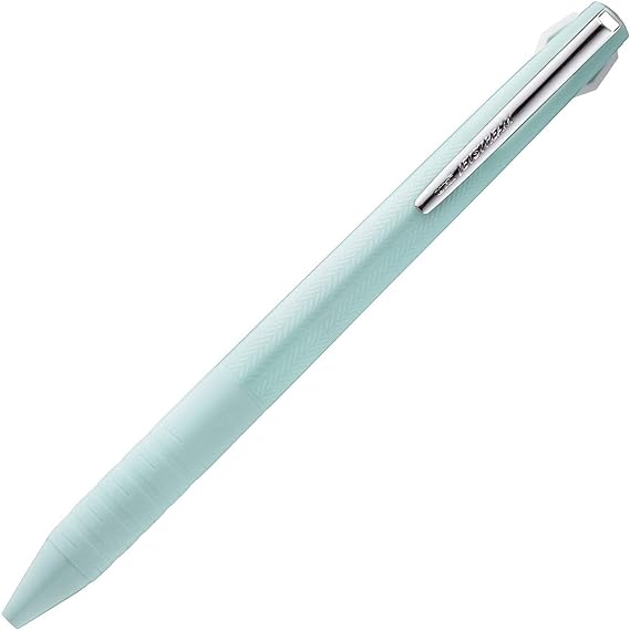 Uni Jetstream Slim Compact, 3 Colors Ballpoint Pen (Black, Red, Blue) 0.38mm, Mint Green Body (SXE3JSS38.31)