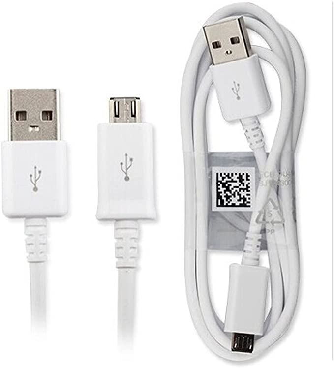 Samsung Galaxy A3 and A3(2016) - 100% White Genuine Samsung Galaxy USB Data Cable For Samsung Galaxy SmartPhones(100% Genuine white Data Cable)