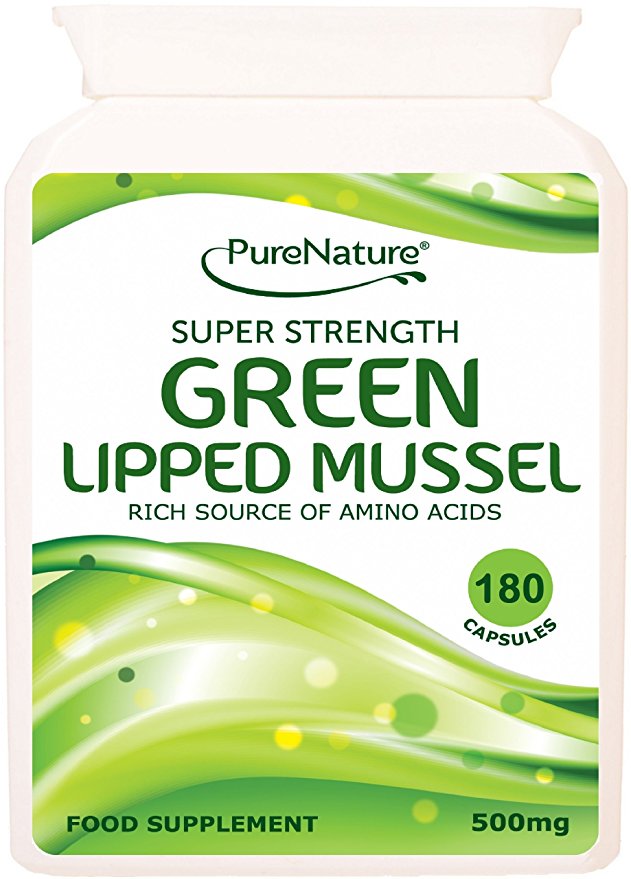 180 Green Lipped Mussel Super Strength and Best Quality Quick Release Capsules Supports the Maintenance of Healthy Joints and Movement- AMAZING RESULTS - See Customer Reviews -100% QUALITY ASSURED MONEY BACK GUARANTEE- FREE UK DELIVERY