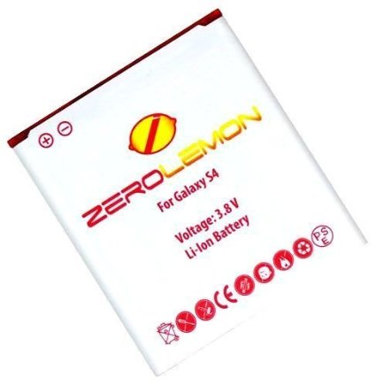 [180 Days Warranty] Zerolemon 1x Samsung Galaxy S4 3000mah Battery (Compatible with At&t I337, Verizon I545, Sprint L720, T-mobile M919, International I9500 & I9505) with 180 Days Zero Lemon Guarantee Warranty World's Largest Capacity for Original Size Battery Without NFC