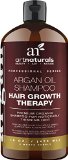 Art Naturals Organic Argan Oil Hair Loss Shampoo for Hair Regrowth 16 Oz - Sulfate Free - Best Treatment for Hair Loss Thinning and Aging - Product For Men and Women - Includes Biotin - 3 Month Supply