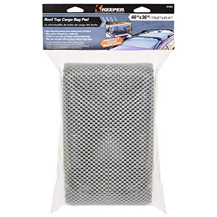 Keeper 07250 Non-Slip Vehicle Roof Top Cargo Pad (46" X 36")