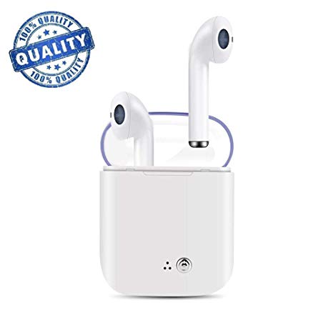 Wireless Earbuds Bluetooth Headphones Wireless Headset Bluetooth Earphones can Maintain a Comfortable Touch, Richer Bass HiFi Stereo in-Ear Earphones w/Mic