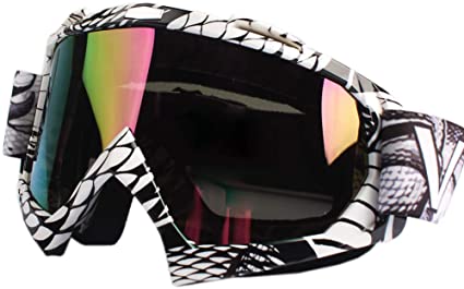 Phoneix Off Road Riding Motorcycle Bike Dirt Goggles Windproof Funky Special Sumptuous Ql036-Color