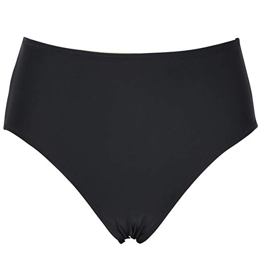 Firpearl Women's Bikini Bottom UPF 50  High Waist Sport Swim Shorts Bikini Briefs Swimsuit Bottom