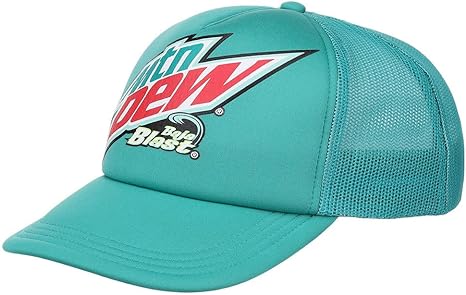 Mountain Dew Foam Trucker Adjustable Snapback Hat