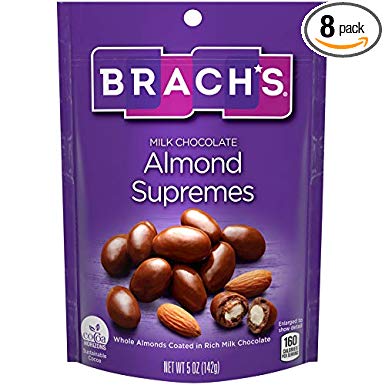 Brach's Milk Chocolate Almond Supremes, 5 Oz (Pack Of 8)