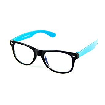 Cyxus Blue Light Blocking Glasses for Kids and Teens, Anti Eye Strain UV Computer Eyewear Clear Lens