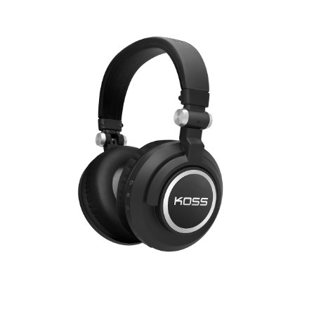 Koss BT540i Full Size Bluetooth Headphones Black with Silver Trim