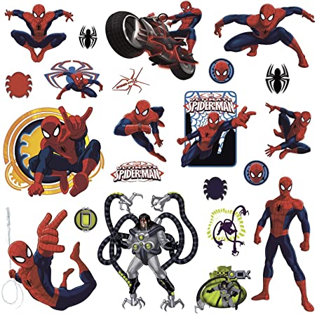 RoomMates Ultimate Spiderman Peel and Stick Wall Decals - RMK1795SCS