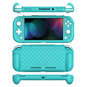 Bear Motion Protective Case for Nintendo Switch Lite 2019 Shock and Scratch Resistant Green