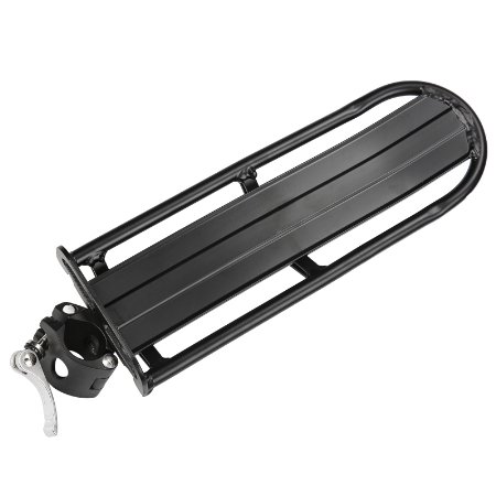 Ancheer Bike Cargo Racks Cycle Bicycle Commuter Rear Carrier Rack Black