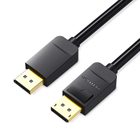 DP Cable, VENTION HD Displayport Cable V1.2 Video Audio DP to DP Cable Male to Male 4K 1080P Adapter Cable for HDTV Projector Display Monitor etc (3m/10ft)