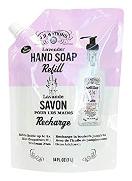 J.R. WATKINS HAND SOAP REFILL - LAVENDER 34oz/1 Liter