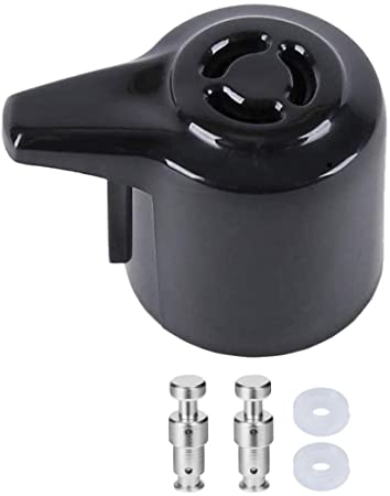 TAEERY Steam Release Handle Float Valve Compatible with Instant Pot Duo 3, 5, 6 Qt, Duo Plus 3,6Qt,Ultra 3 6 8 Qt Insta Pot Float Valve with Silicone Caps (Duo 5, 6 Quart Seal Rings)