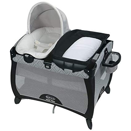 Graco Pack 'N Play Playard Quick Connect Portable Napper, Asher