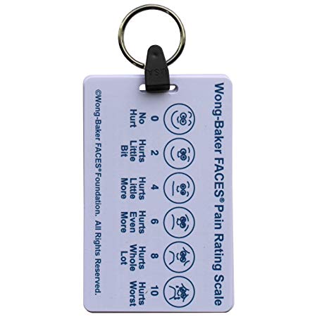 5 Card Pediatric Keychain Badge Pocket Card Reference Set for Nurse Medic