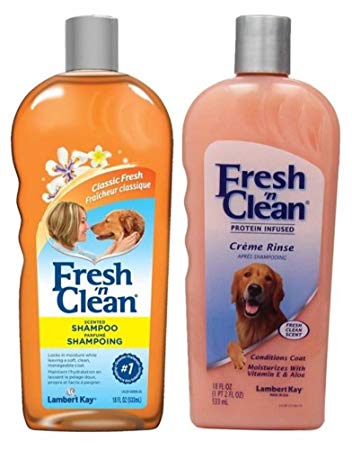Fresh 'N Clean Classic Shampoo & Creme Rinse Bundle: (1) Fresh 'N Clean Classic Fresh Scented Shampoo, and (1) Fresh 'N Clean Classic Fresh Scented Creme Rinse, 18 Oz. Ea.z.)
