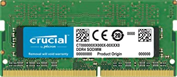 Crucial RAM 8GB DDR4 2666 MHz CL19 Memory for Mac CT8G4S266M