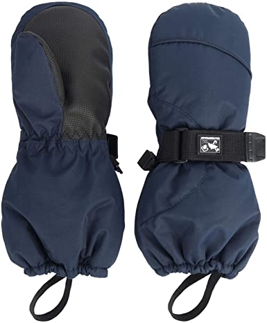 HIGHCAMP Toddler/Kids Snow‘s Up Ski Mittens Waterproof Easy On Stay On Gauntlet