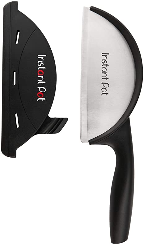 Instant Pot 5253455 Official Chop and Slide Knife with Sweeping Blade Cover, 7.6-Inch, Black