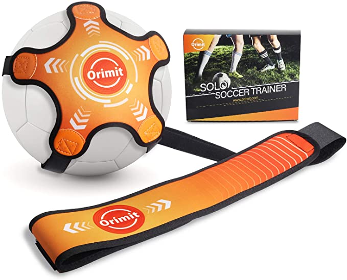 Orimit Solo Soccer Training Equipment for Kids Youth Adults, Hands Free Soccer Kick Belt Trainer