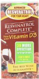 Resvinatrol Complete Dietary Supplement Vegetarian Capsules 60 Count
