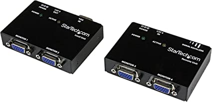 StarTech.com VGA Video Extender over Cat5 (ST121 Series) - Up to 500ft (150m) - VGA over Cat 5 Extender - 2 Local and 2 Remote (ST121UTP)