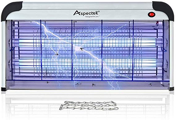 Aspectek 40W Indoor Insect Killer, Bug Zapper, Fly Zapper, Mosquito Killer, 25 Inch Larger Powerful Electronic Device. Insect Killer Home Restaurant Hotel