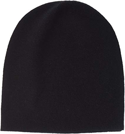 Amazon Brand - BUTTONED DOWN Men's 100% Premium Cashmere Jersey Beanie