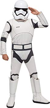 Kids Deluxe Stormtrooper Costume sz Medium 8-10