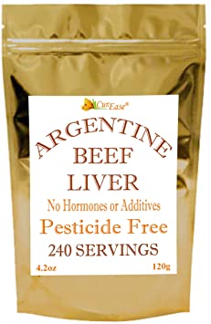 Beef Liver Powder Argentine Grass Fed 4.2 oz 240 Servings