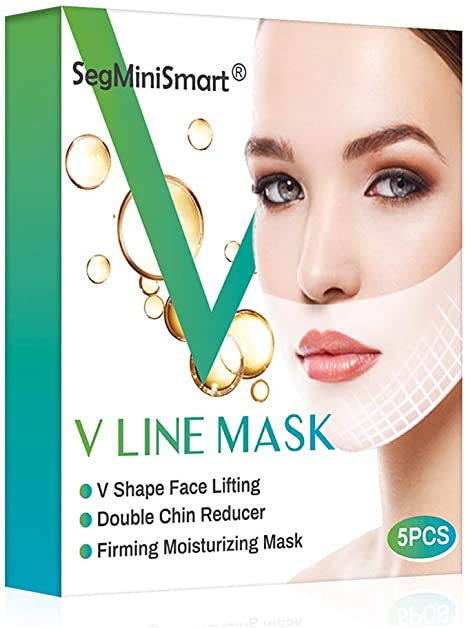 V Line Mask,Double Chin Reducer,Chin Up Patch,Face Lift V Lifting Chin Up Patch V Shape Face Lifting V Zone Mask Tape Firming Mask