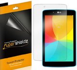 3-Pack SUPERSHIELDZ- Anti-Bubble HD Clear Screen Protector For LG G Pad 70  G Pad 70 LTE  Lifetime Replacements Warranty 3-PACK - Retail Packaging