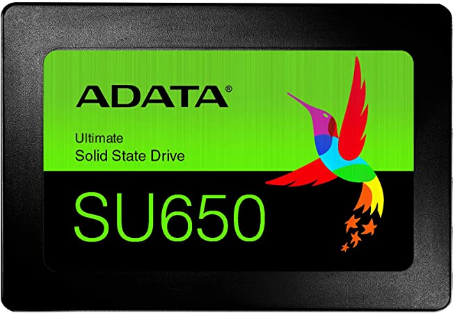 ADATA SU650 240GB 3D-NAND 2.5" SATA III High Speed Read up to 520MB/s Internal SSD (ASU650SS-240GT-R)