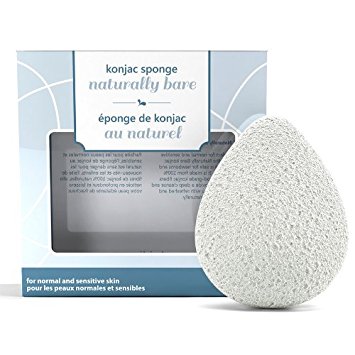Leonie Bare Natural Konjac Sponge. Perfect for Baby and Sensitive Skin - 100% Natural Sponge for Gentle Exfoliation & Skin's pH Balance. Eco and Vegan friendly skin care.