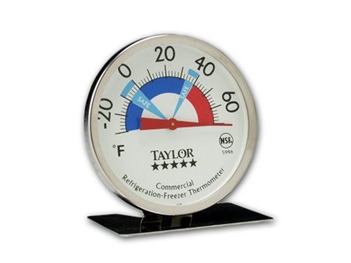 Taylor Precision Products Pro Freezer/Refrigerator Thermometer