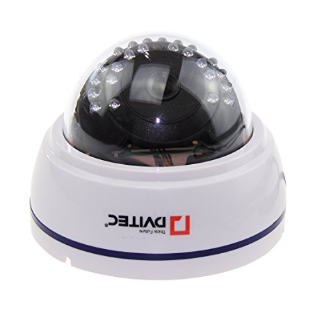 D-VITEC DV-711VH Plastic Dome Camera (White)