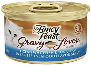 Purina Fancy Feast Gravy Lovers Gourmet Wet Cat Food - (24) 3 oz. Cans