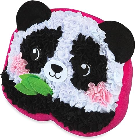 The Orb Factory Plushcraft Panda Pillow, Multicolor
