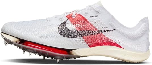 Nike Air Zoom Victory Eliud Kipchoge FJ0668-100 White/Chile Red/Coconut Milk/Black Men's Distance Spikes 8.5 US